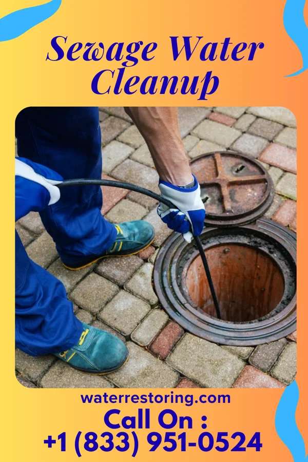 Sewage Water Cleanup in New Cordell, OK